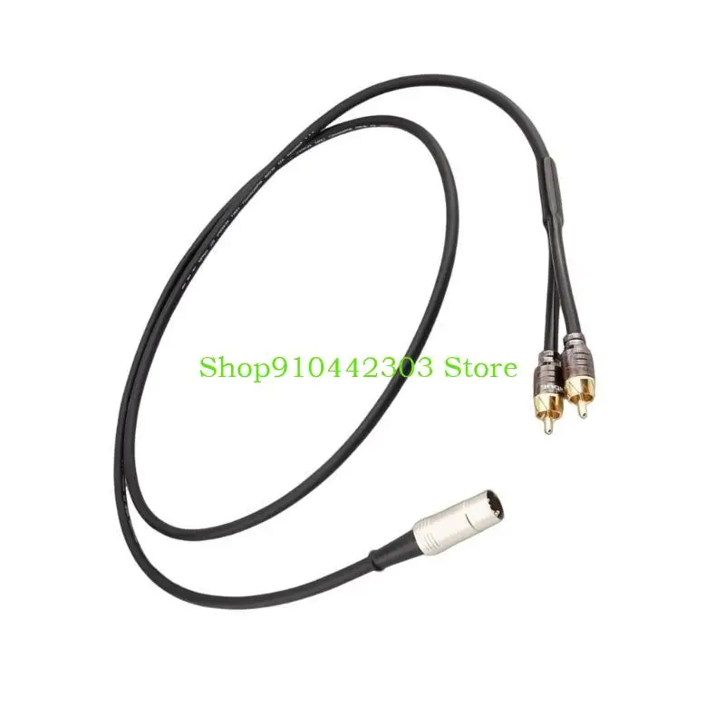 

L4MD надежность DIN 5PIN до 2 мужских стерео -звуковых кабелей для любителей музыки