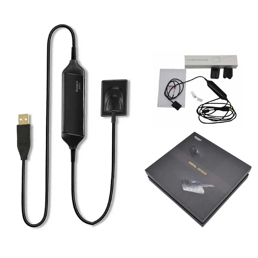 Цифровой рентгеновский датчик USB, оригинальный Runyes DR730, внутриротовой рентгеновский датчик RVG, оборудование