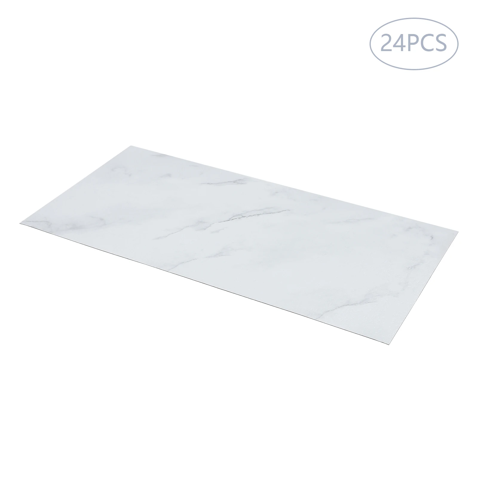 Selbstklebende Bodenfliesen, 24 Stück PVC Abzieh- und Aufkleb-Vinylbodenbelag, 60x30cm Steinoptik Wasserdichte Bodenbeläge für Badezimmer