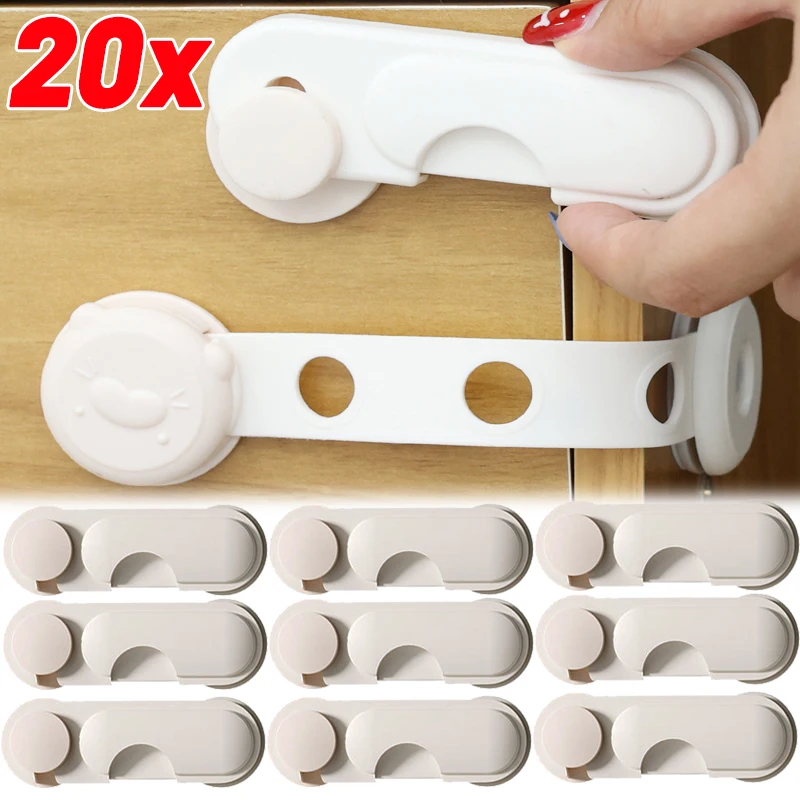 

Детские замки безопасности, универсальные дверные замки шкафа, ящик, антиоткрытая ручка, замки с пряжкой, устройство защиты от защемления для маленьких детей