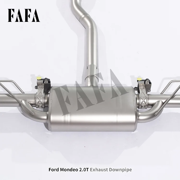 For  Mondeo 2.0T Exhaust System Mid-tail High-performance Electric Valve Cat Back Exhaust Pipe Muffler - view 3