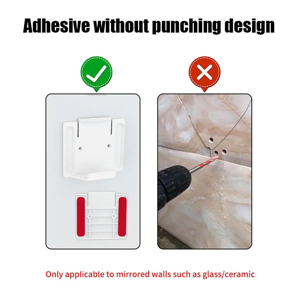  for StarLink Gen3 Power Stand ABS Router Power Plastic Bracket Wall Mount Self-adhesive Punch-free Bracket for StarLink Gen R6T4