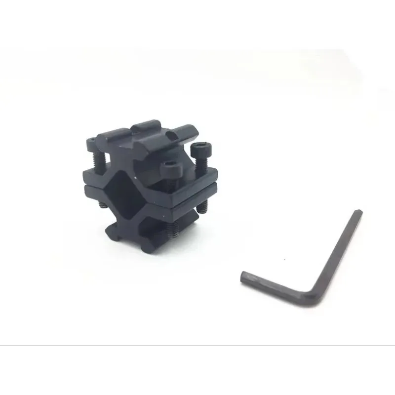 Universal Track Tube Installation for 1pcs Double-sided Butterfly Clip Bipod Adapter Flashlight Clip Tactical Adjustable