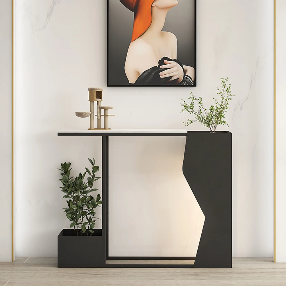 Minimalist Modern Console Table Classic Trendy Unique Beauty Console Table Aesthetic Simple Woonkamer Tafel Home Furniture