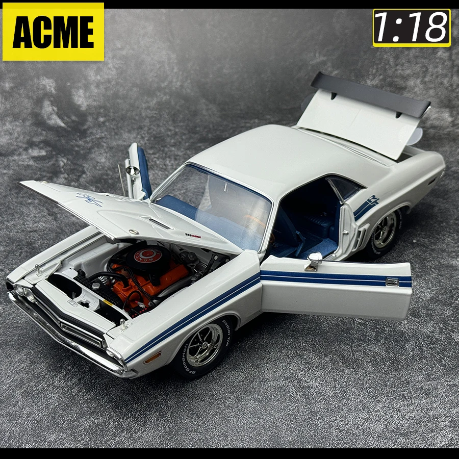 ACME 1:18 1971 Dodge Challenger R/T 383 Magnum Muscle car car model Metal static display piece holiday gift collection