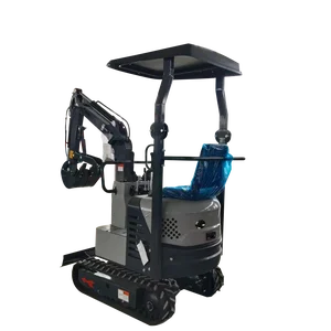 Mini Digger Hydraulic Electric, backhoery, small micro crawler bagger, personalization, 1500kg 10 Main Excavator Sales - №9