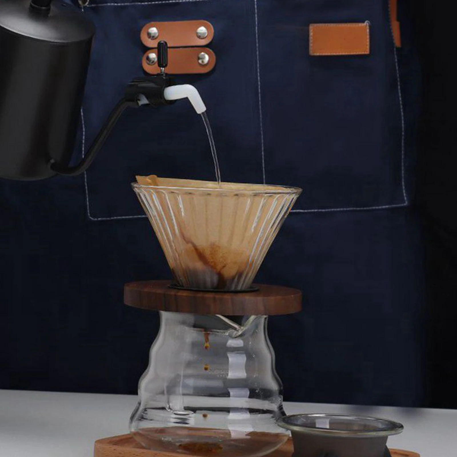 Cafetera duradera, hervidor de café, válvula de Control de flujo