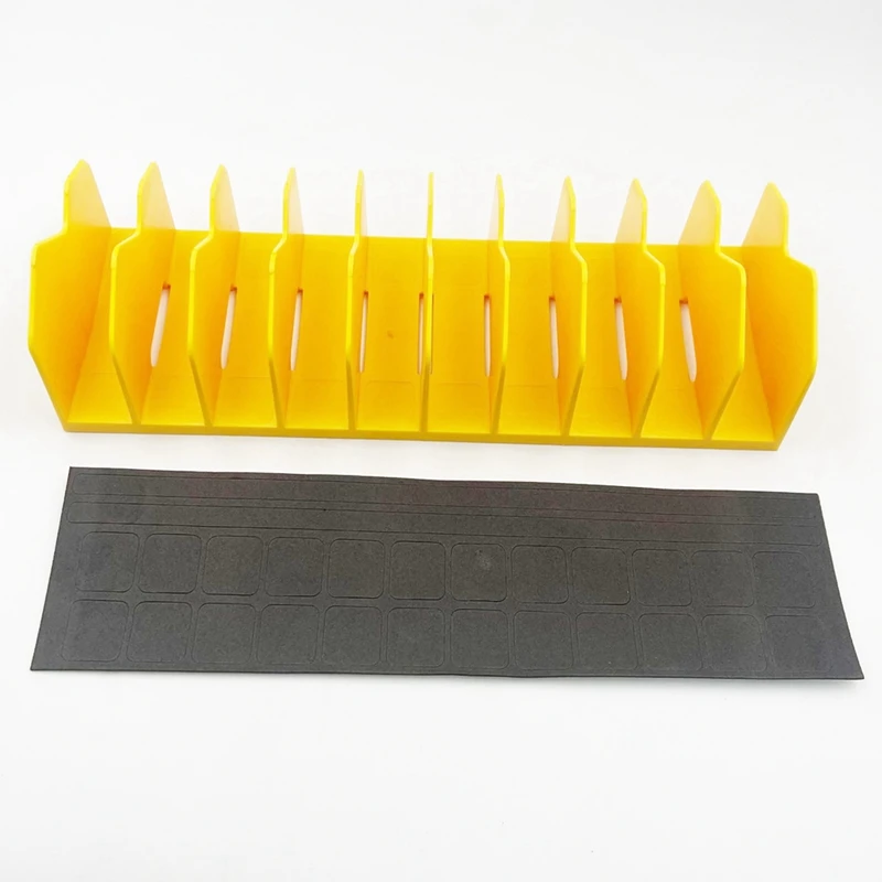 ホット!! 滑り止めベース付きプライヤーカッターオーガナイザーラック、ツールドロワー、ツールボックスオーガナイザー、10スロット