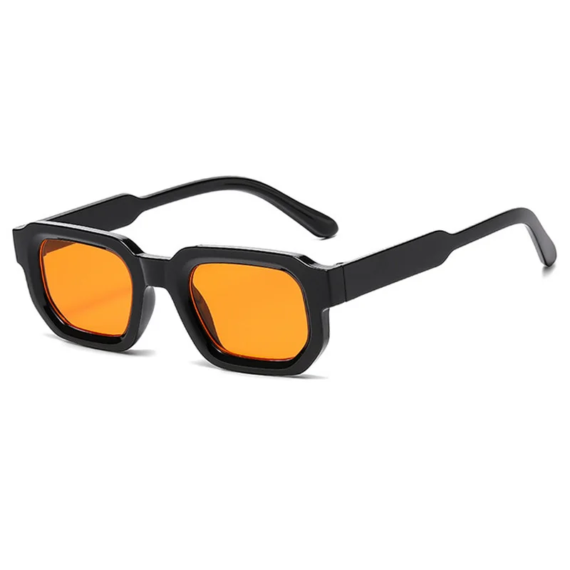 2-delige oranje vierkante zonnebril dames heren tinten UV400 bestuurdersbril zonnebril - afbeelding 2