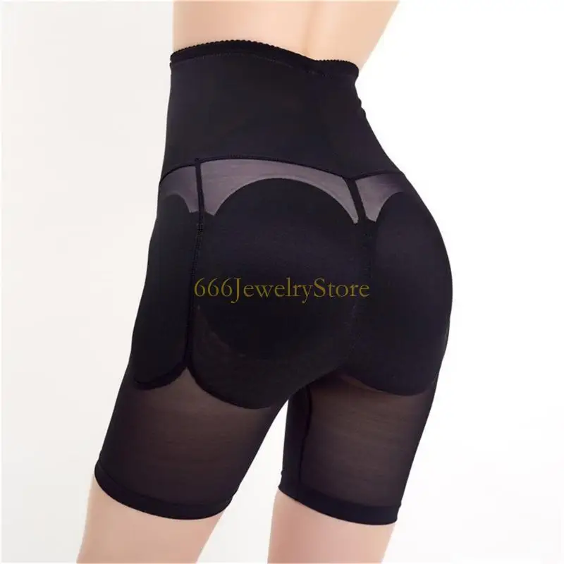 F2TD Women lưới Shapless Padded Padded Possaner Boyshorts underwear underwear