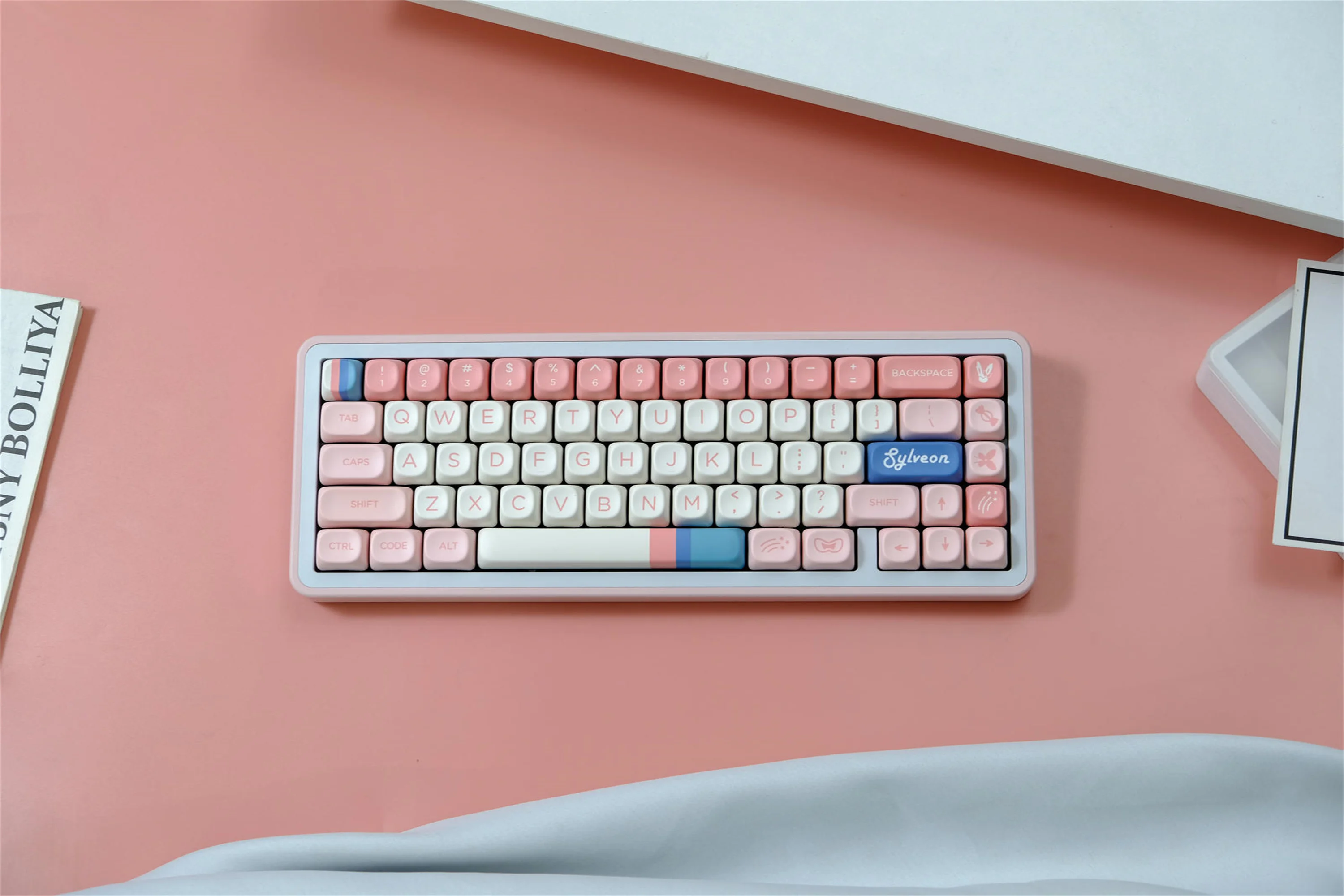 Ibrahimovic Keycaps Set 126 Keys PBT Material Keycaps MOA XOA Profile DYE-SUB For MX Switch Wooting Mechanical Keyboard Keycap