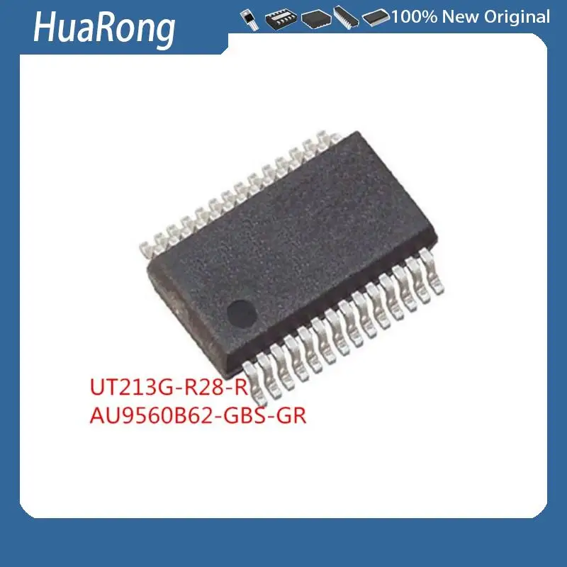 5PCS/LOT     UT213G-R28-R    UT213G     AU9560B62-GBS-GR   AU9560     SSOP28