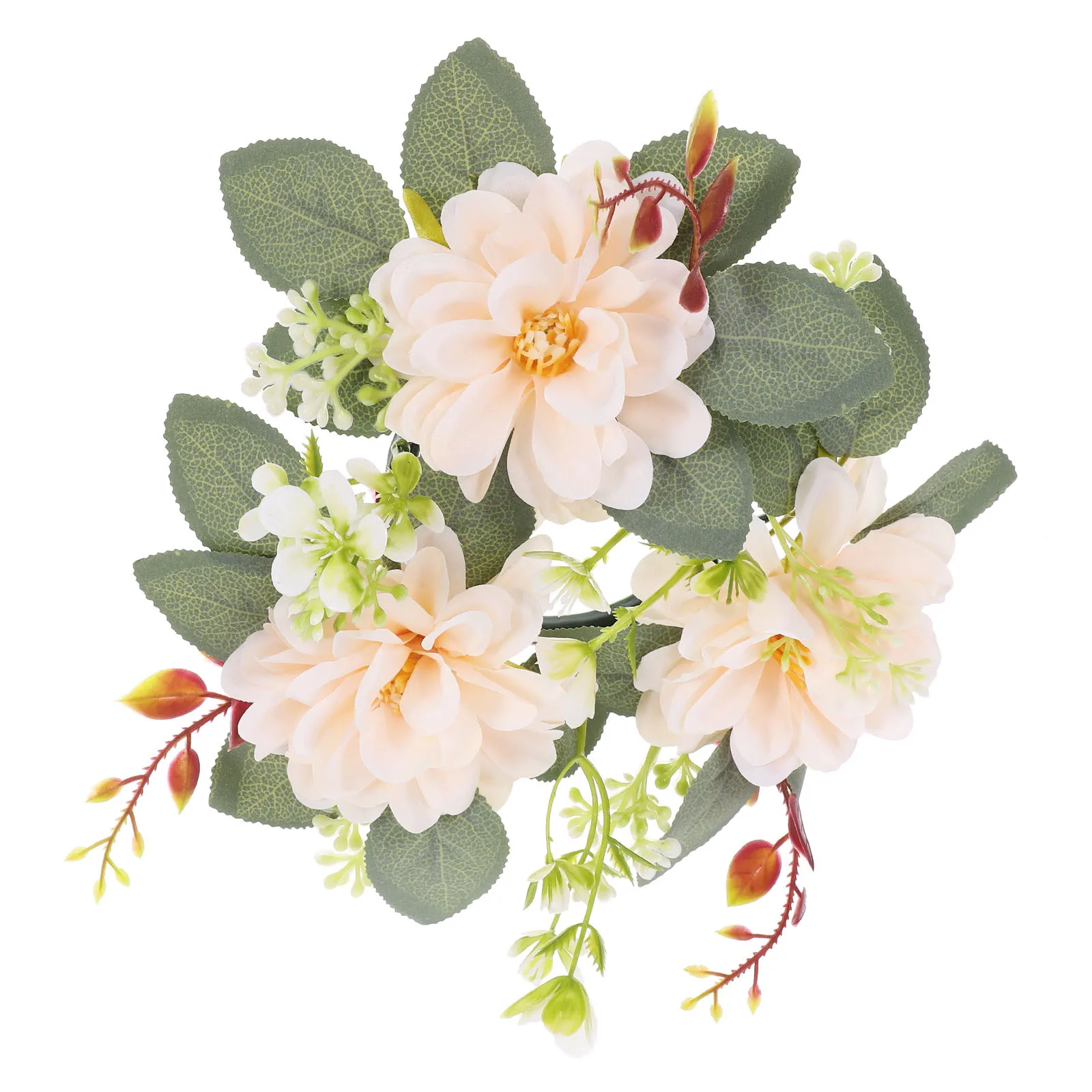 

Wreath Simulation Flower Wedding Party Decor Exquisite Craftsmanship Long Lasting Beauty Tabletop Centerpiece Home