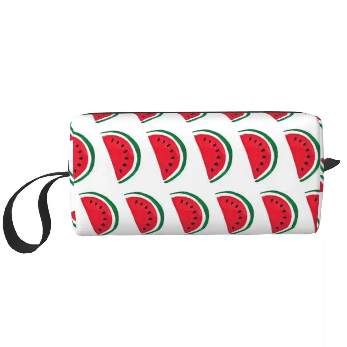 Classic Watermelon Makeup Bag Cosmetic Organizer Storage Dopp Kit Toiletry Cosmetic Bag for Women Beauty Travel Pencil Case