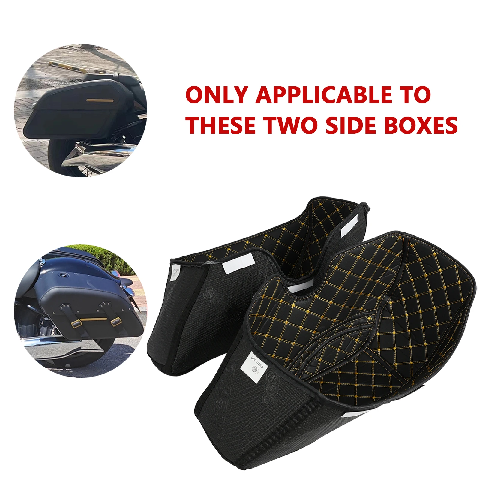 Motorcycle Side Box Lining Package Saddle Bags Lining For Harley Fat Boy Breakout 114 For BMW R18 Classic 100 Years Side Lining