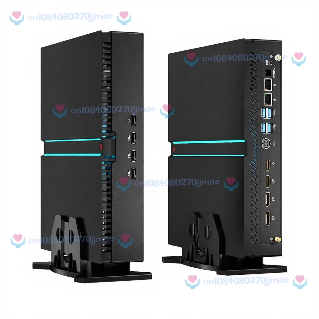 Игровой мини-ПК 14-го поколения i9 14900F i7 14700F RTX 4070 12G 4060Ti Dual DDR5 WiFi6 Настольный игровой ПК Liunx