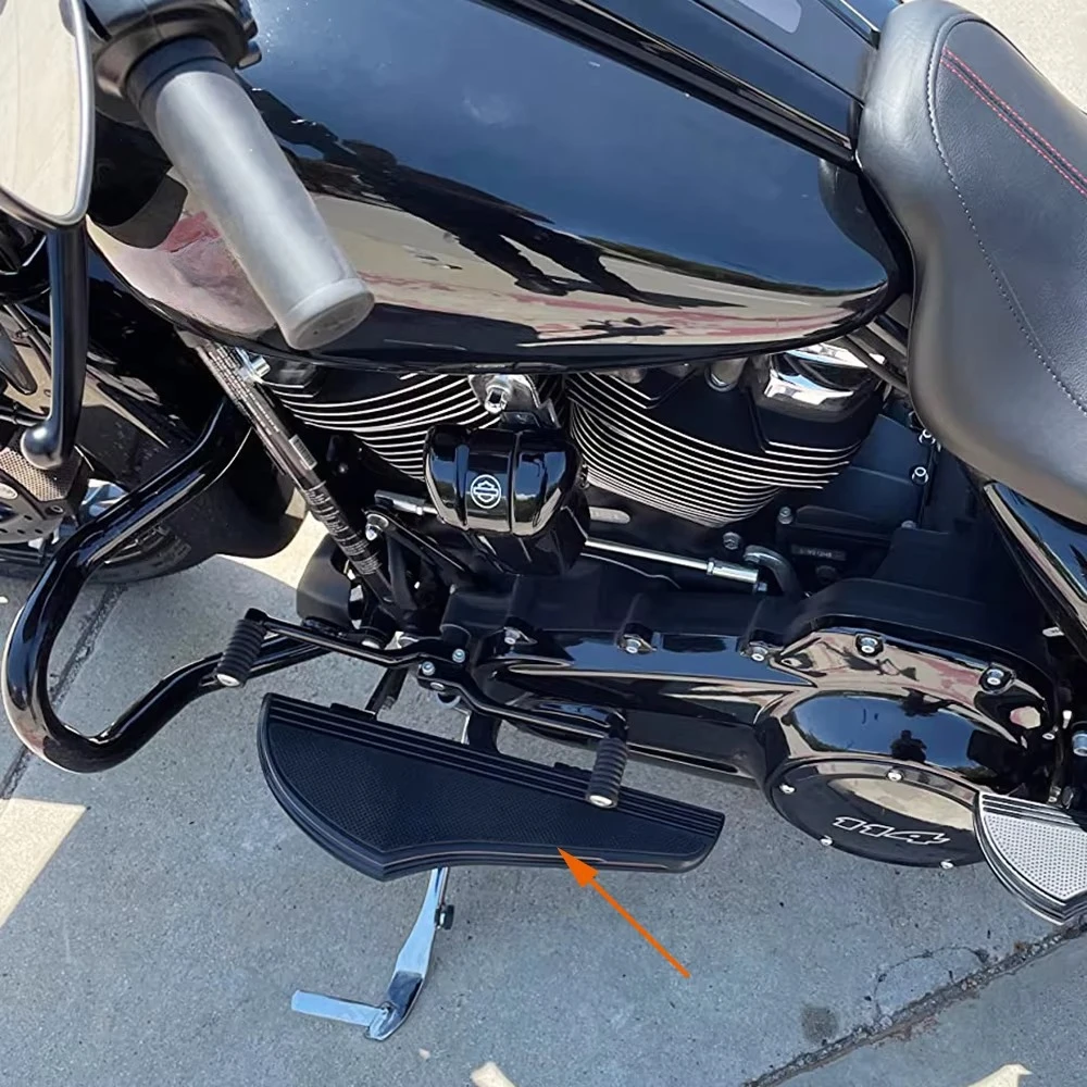 Wagon Glide Soft Tail Fatty 2000 numerical control billet aluminum black rebel rider floor footboard kit