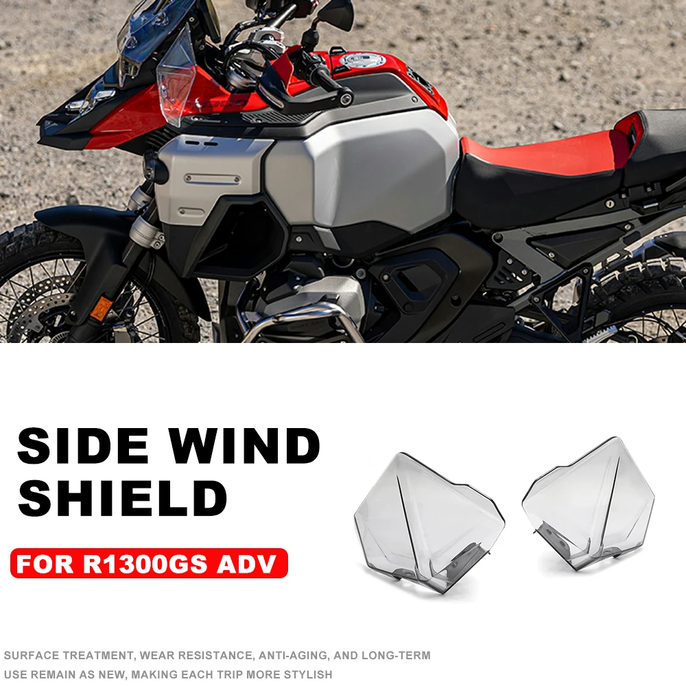 

NEW Side Windshield Windscreen Wind Deflector 2024-2025 Motorcycle Accessories FOR BMW R1300GS ADV R1300 GS R 1300 GS Adventure