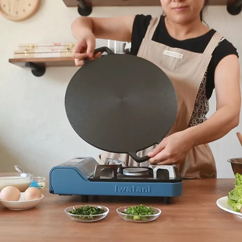 Best Selling 2021 Round Cast Iron Non Stick Vegetable Oil Pancake Pizza Pan