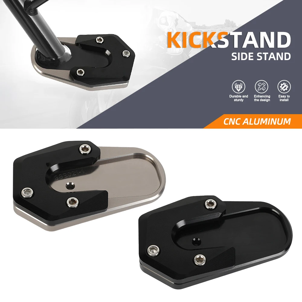 

FOR BMW R1200RT R1250RT Side Stand Enlarge Plate Kickstand Extension R1250RS R1200 R1250 RT RS 2014 2015 2016 2017 2018 - 2023