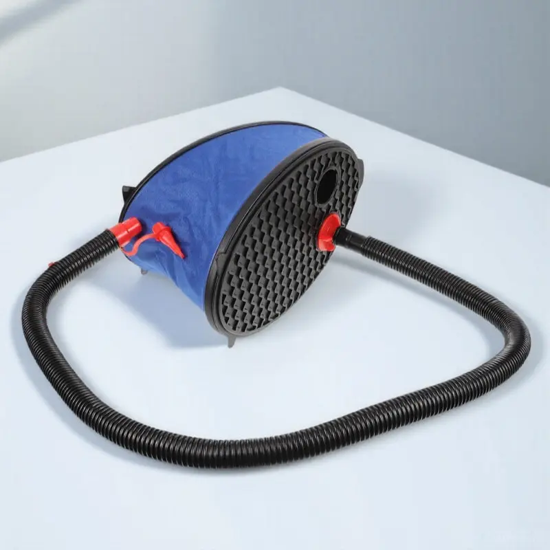 Heavy Duty Plastic Foot Pump for Inflatables Portable Air Pump for Balloons Sports Balls Inflatable Boats Beds Mattresses - view 6