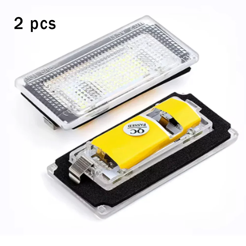 

Car Flashing 2Pcs Auto Canbus White 12V No Error Led License Plate Lights for BMW Mini Cooper S R53 ONE R50 2001-2006 R52 2004