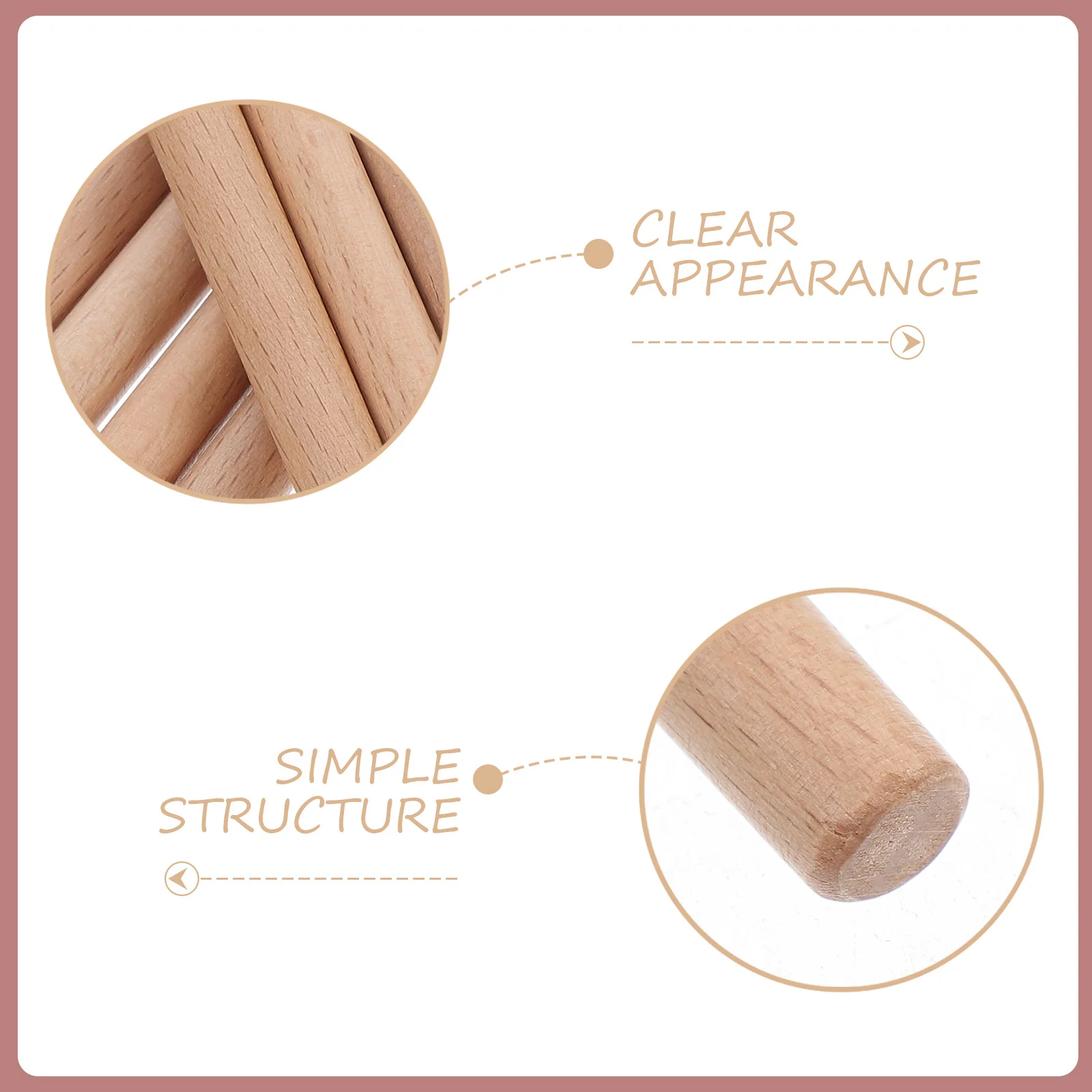 Рисунок 6 - деревянные крючки для перфорированной доски