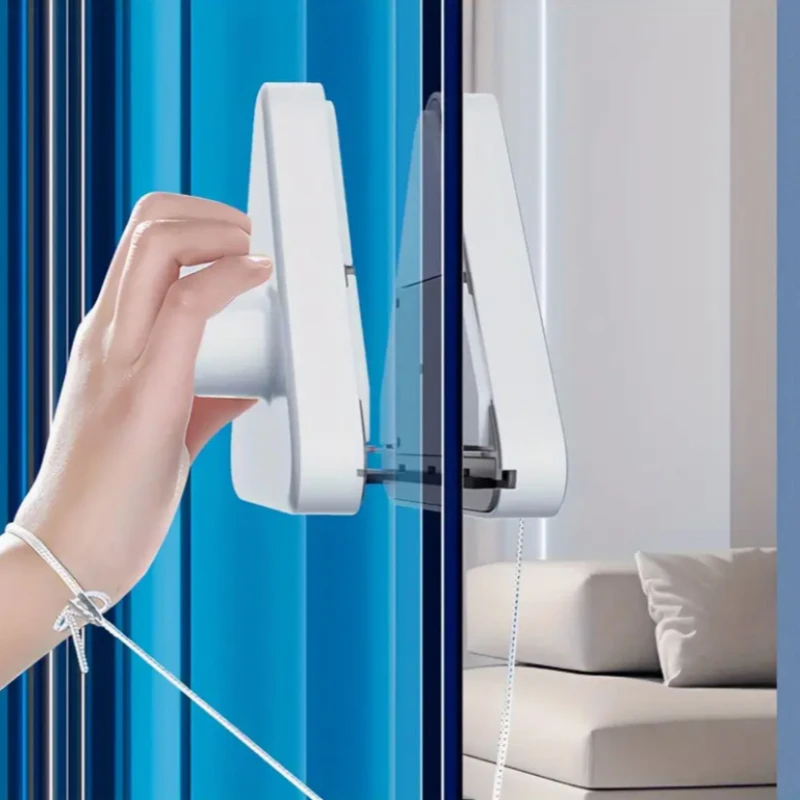 High-Performance Magnetic Window Cleaner for High-Rise Buildings - Dual-Sided, Durable Plastic Design - Perfect for Living Rooms