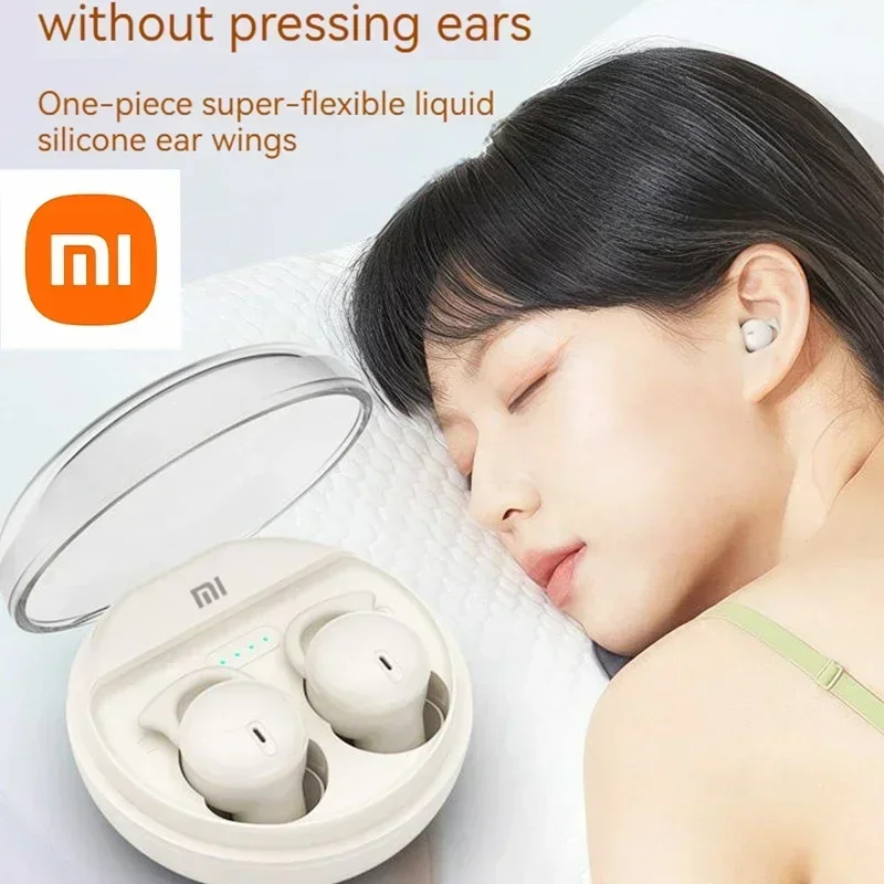 Xiaomi Cute Wireless Earphones Mini Bluetooth5.3 Earbuds Waterproof Stereo Invisiable Noise Reduction Comforts Sleep Headphone