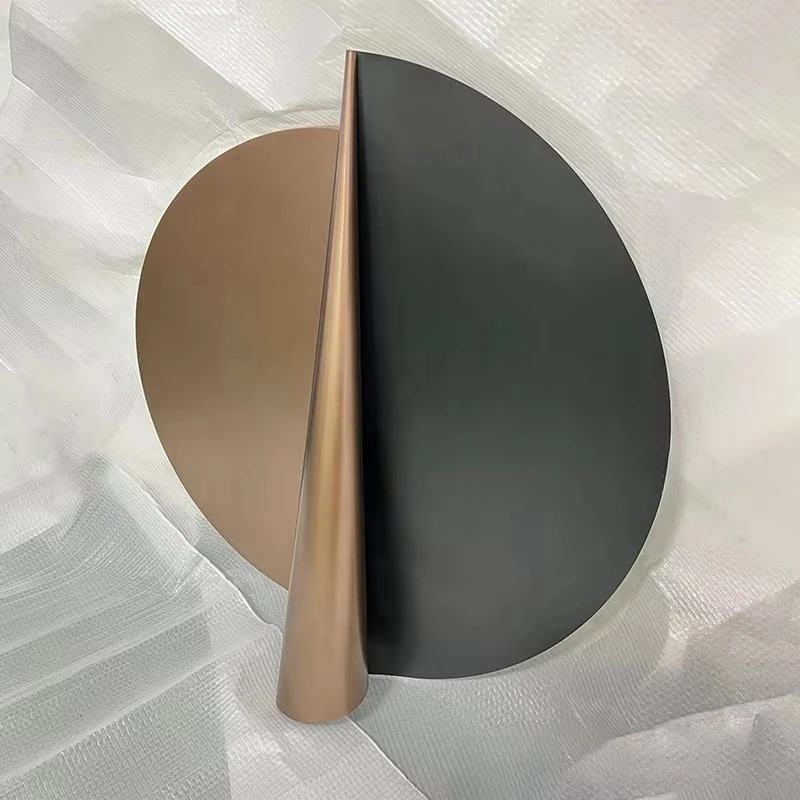 Metal Wall Decoration Modern Abstract Sunrise Stainless Steel Decoration 3D Home Decoration Wall Art