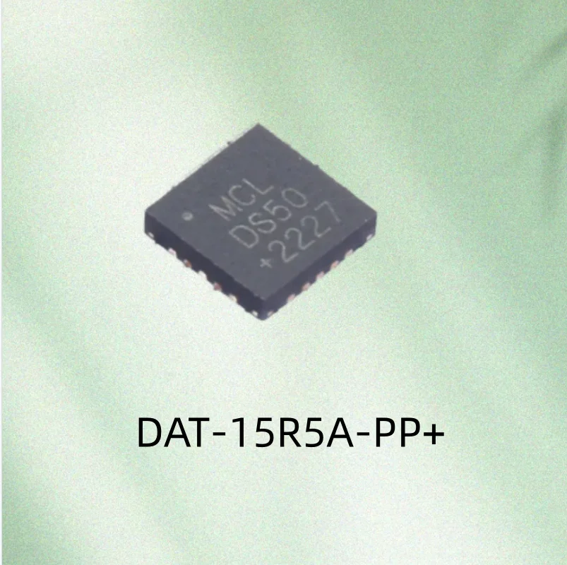 DAT-15R5A-PP+ Description 50Ω digital step attenuator, providing adjustable attenuation from 0 to 15.5dB with 0.5dB step