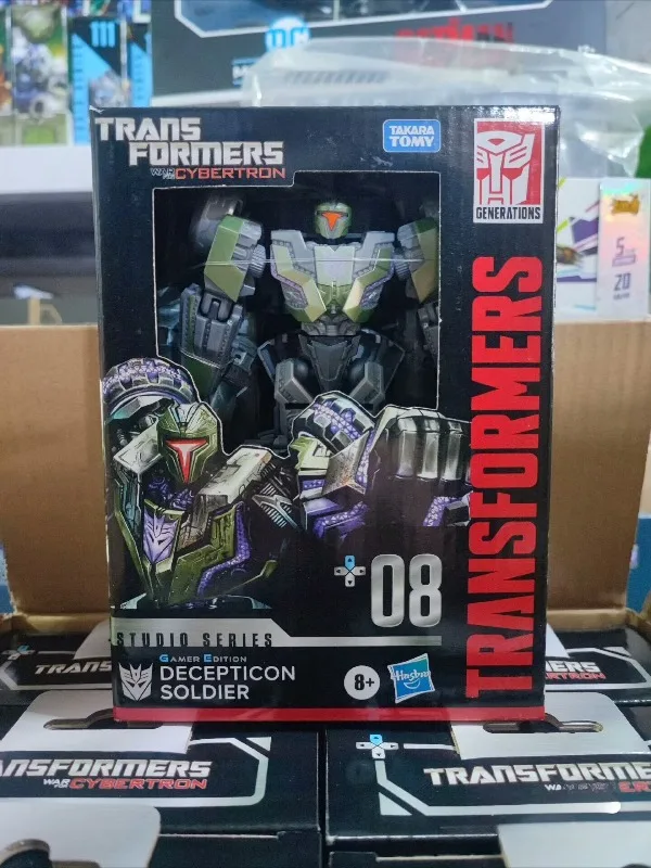 Takara Tomy Hasbro Transformers Toys WFC Series GE08 09 Decepticons Autobot Ratchet Figures Toy Transformers Figures Robot Toys