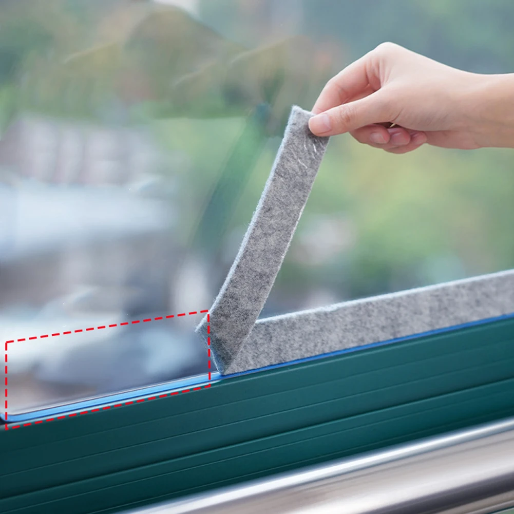 4M Glass Water Absorbent Sticker Frost-Proof Tape Window Glass Water Absorption Strip Window Anti-condensation Strip 3cmx8m