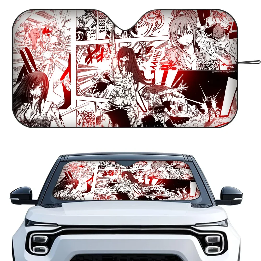 

Erza S-Scarlet автомобильный SunSha теплоизоляционная алюминиевая пленка лобовое стекло солнцезащитные козырьки УФ-лучи блоки автомобильный солнцезащитный козырек