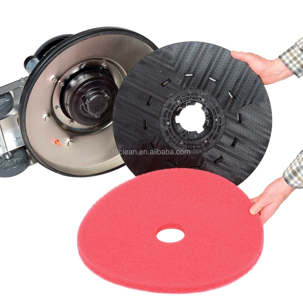 1.5HP 175rpm Disco lavapavimenti in plastica da 17 pollici FM17 Nuova spazzola elettrica a disco singolo Lavorazione a basso prezzo