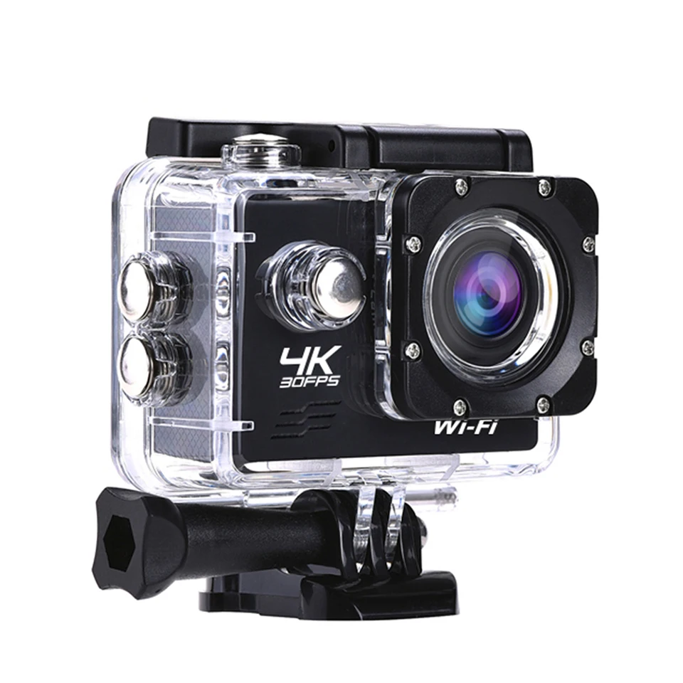 

4K 30 FPS Action WiFi Camera Whaterproof DV Sports Camcorder 16 MP 170 Degree 2.0 Inch Screen Outdoor Bicycle Sport Cam Activiti