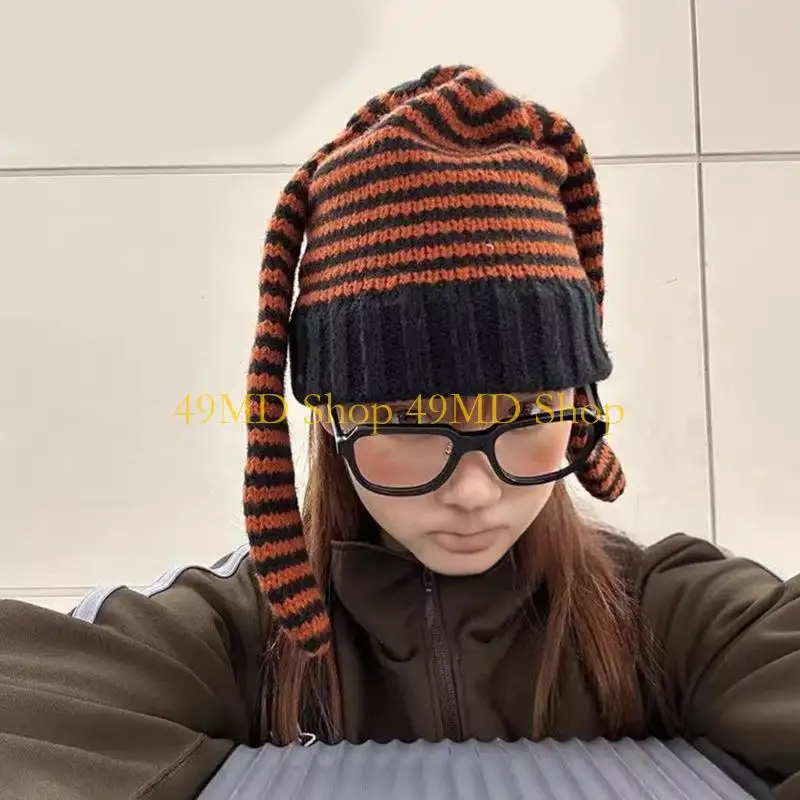 49MD Hat Thick Fleece Winter For Outdoor Sports Family Matching