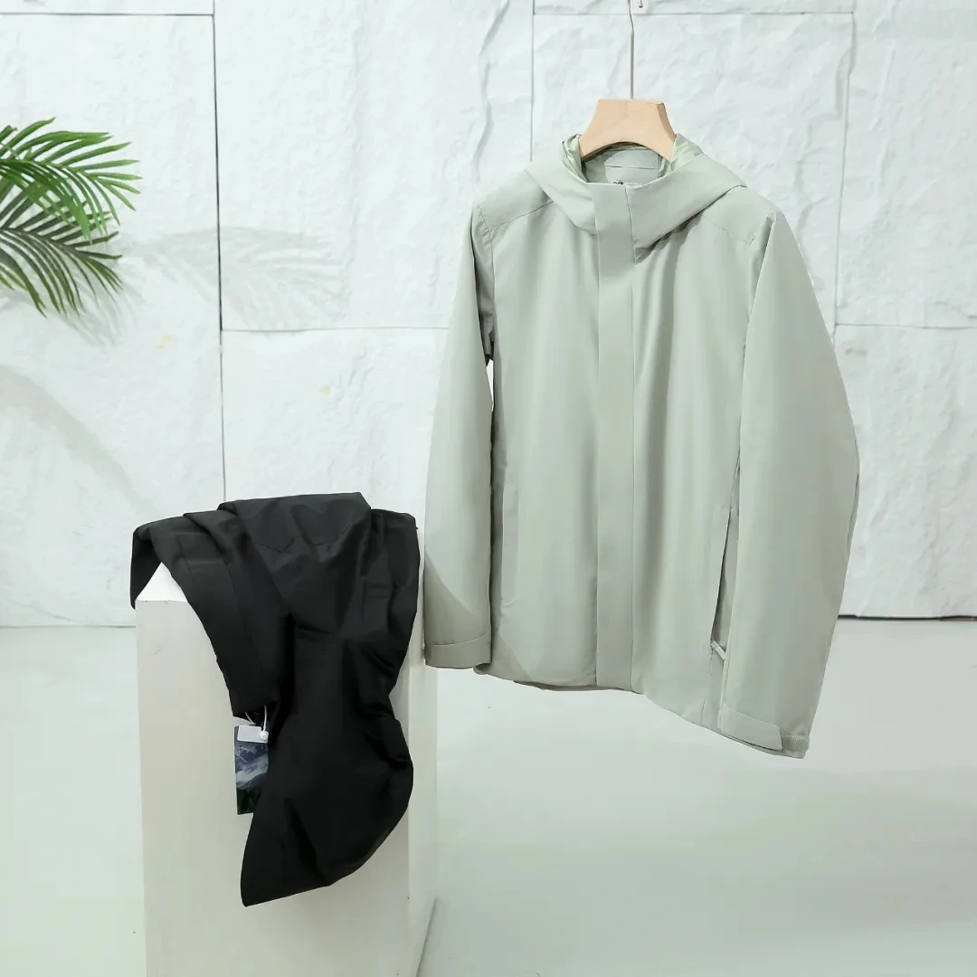 Thin as a Cicada's Wing! Windproof Waterproof Outdoor Men's Softshell Jacket Trendy Autumn Clothing by Transcription Brand