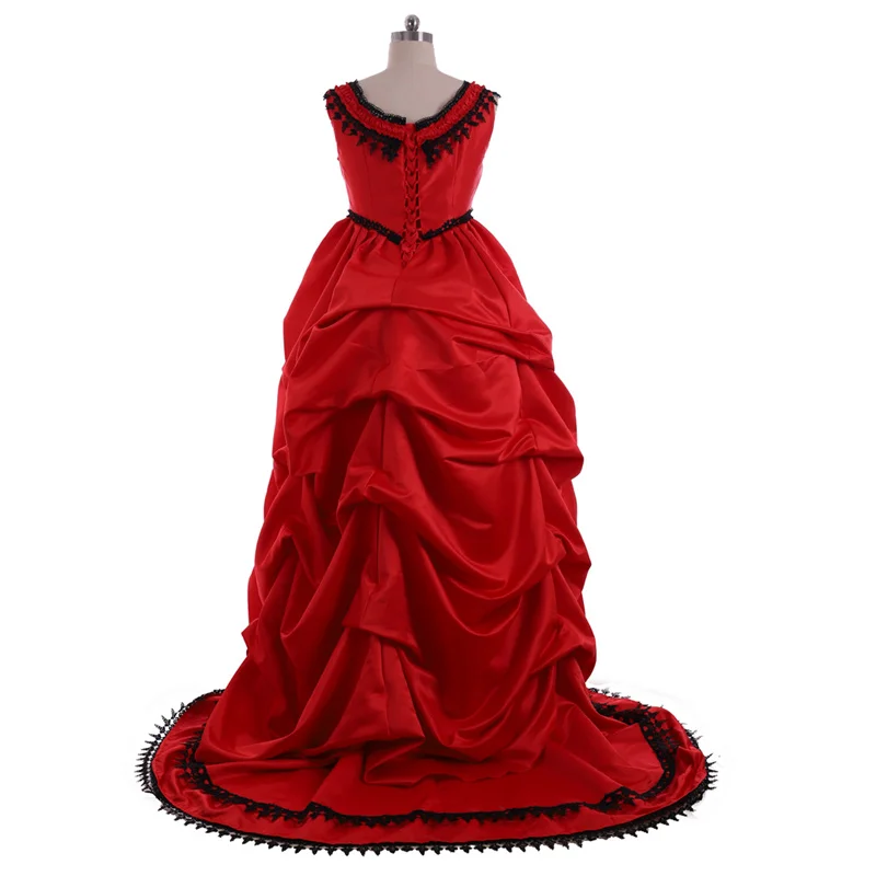 

Custom Made Lady's Victorian Rococo Ball Gown Dress Medieval Retro Inspiration Maiden Costume