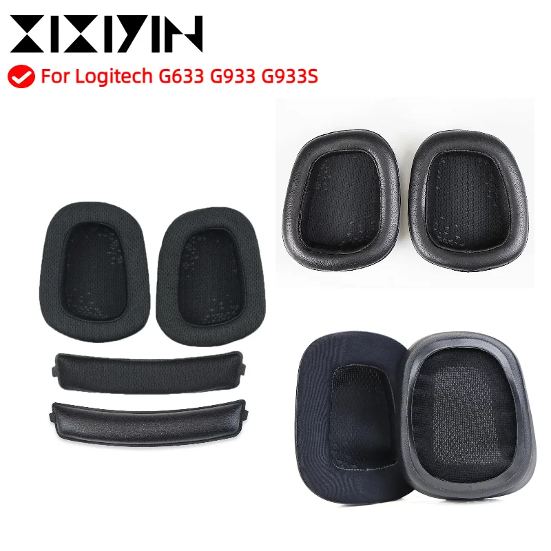 

Coolig Gel Ear pads Replacement for Logitech G633 G933 G633S G933SGaming Headsets