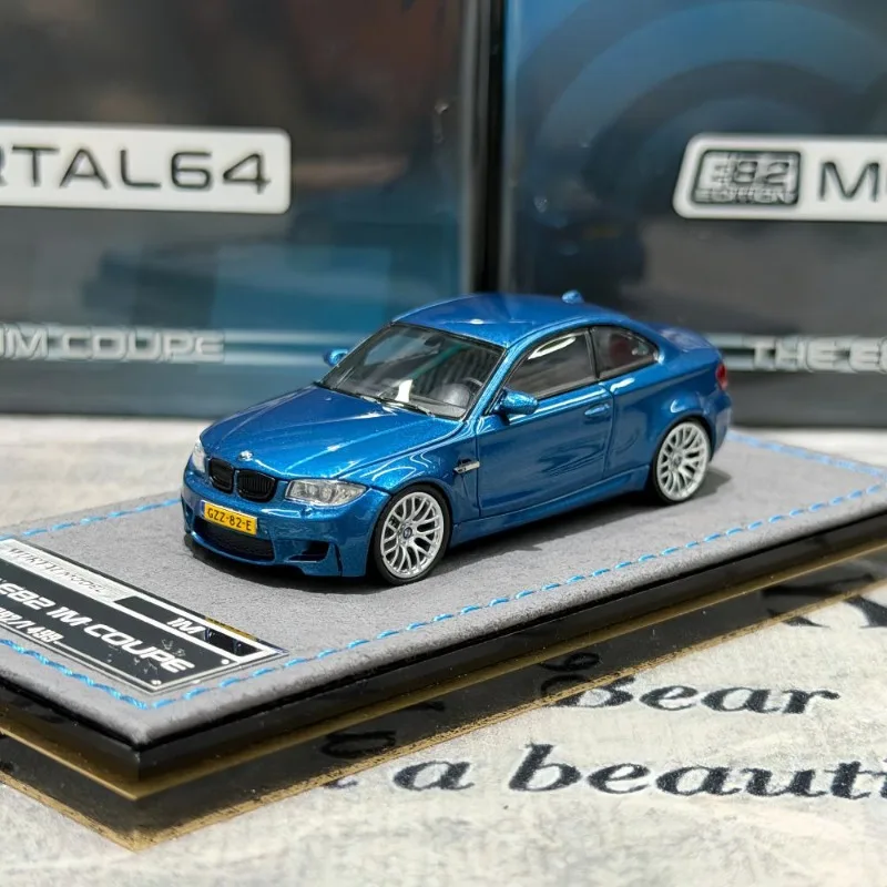 mortal-1-64-bmw-1m-coupe-alloy-die-casting-car-model-collection-model-boy-gift-christmas-gift-boy-toy