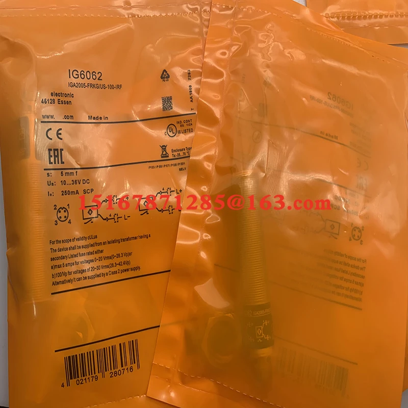 Nowy czujnik zbliżeniowy IG6062 IG6019