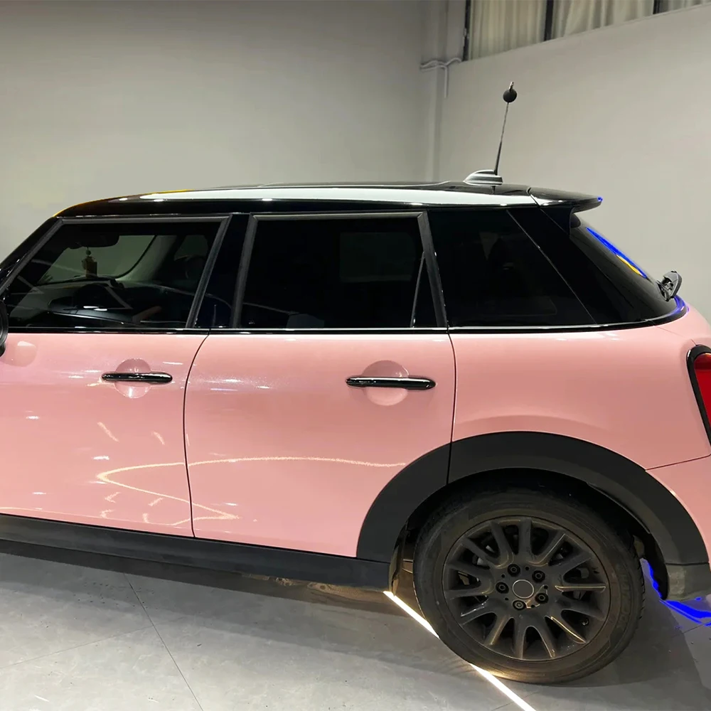 

Car Sticker Wrap Film Glossy Pearl Sakura Color Change Vinyl Film PET Bubble Free Wrapping Decals Car Sticker Interior Exterior