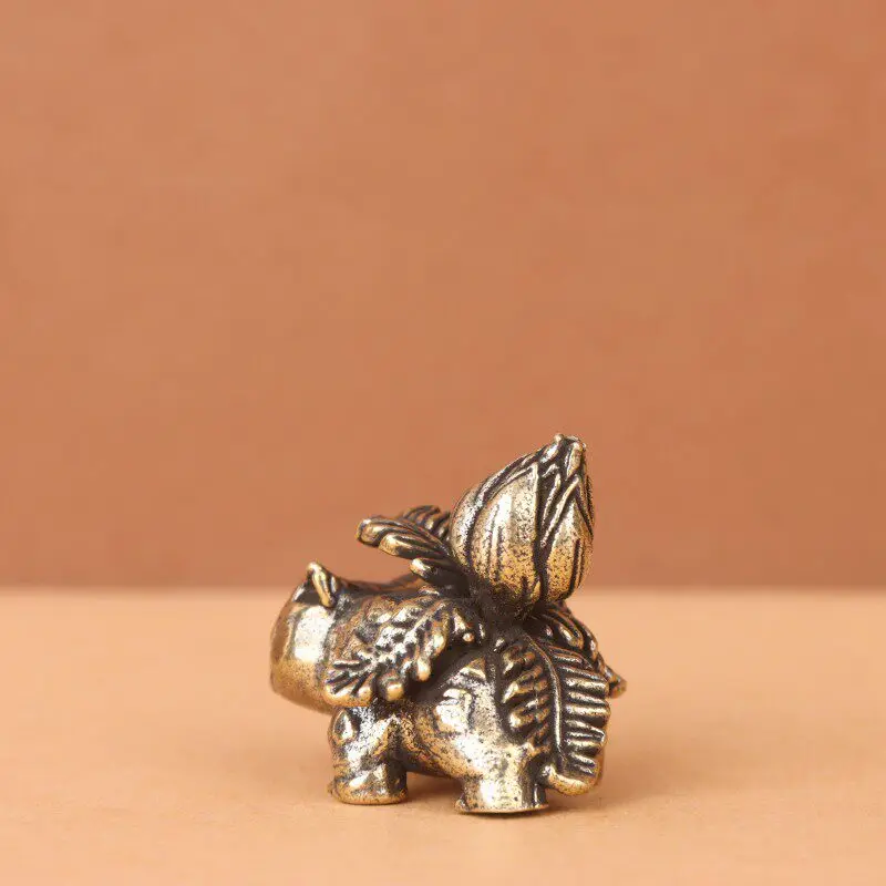 Pokémon Messingfigur Glurak Blastoise Dragonite Bulbasaur Brüllender Flugdrache Statue Tierfiguren Modell Dekoration Geschenk – Detail 10