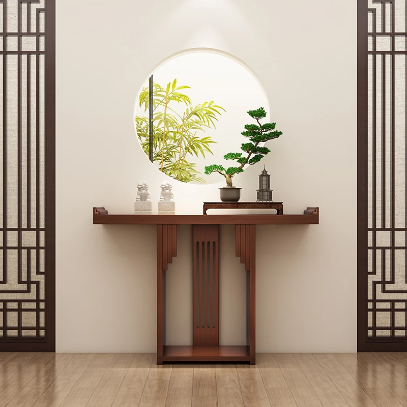 

Elegant Modern Console Table Classic Wood Chic Narrow Console Table Living Room Trendy Mesa De Entrada Chinese Furniture