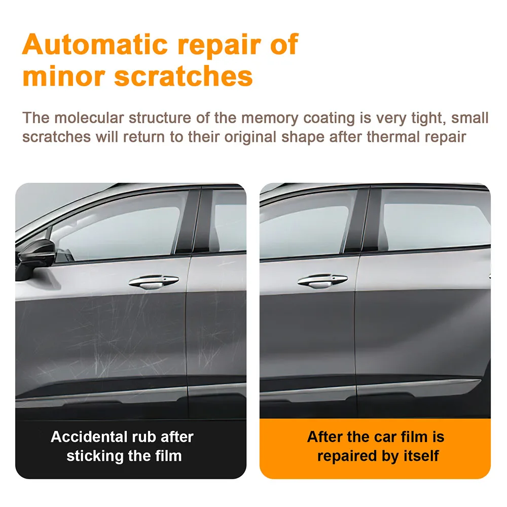 بولي TPU عتبات باب السيارة مثلث طبقة رقيقة واقية لكيا سبورتاج 2023 2024 المضادة للخدش تجديد ملصق الطلاء حماية الملحقات #3