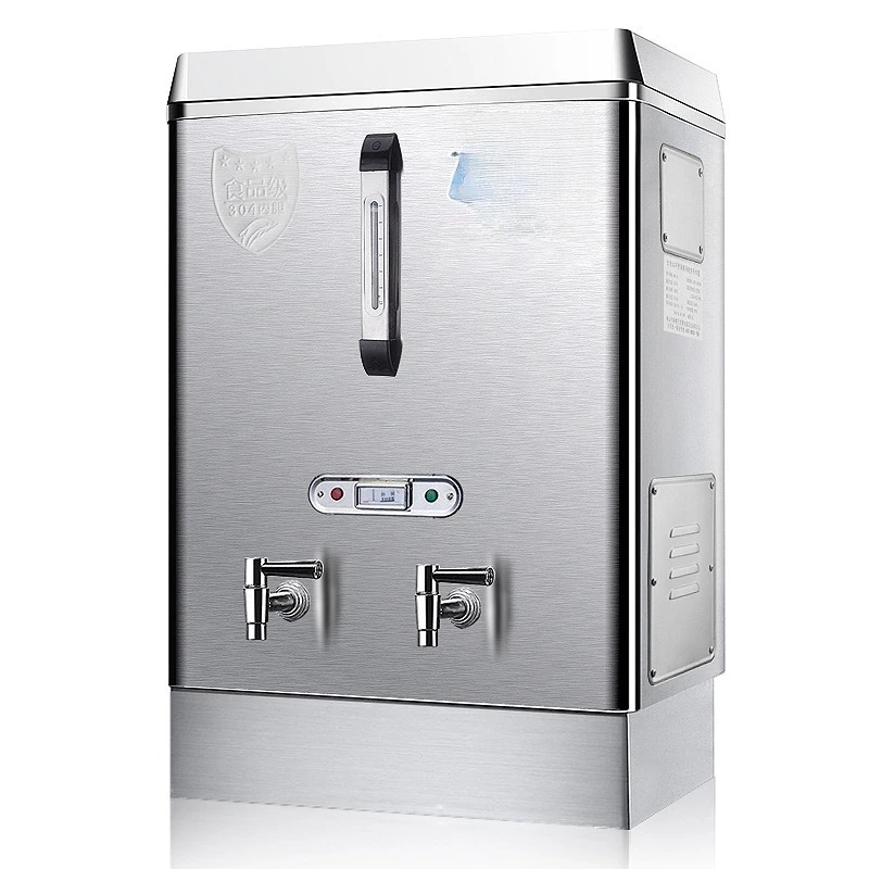 Fully automatic commercial electric water heating machine 12kw80L stainless steel desktop boiling furnace milk tea boiling bucke