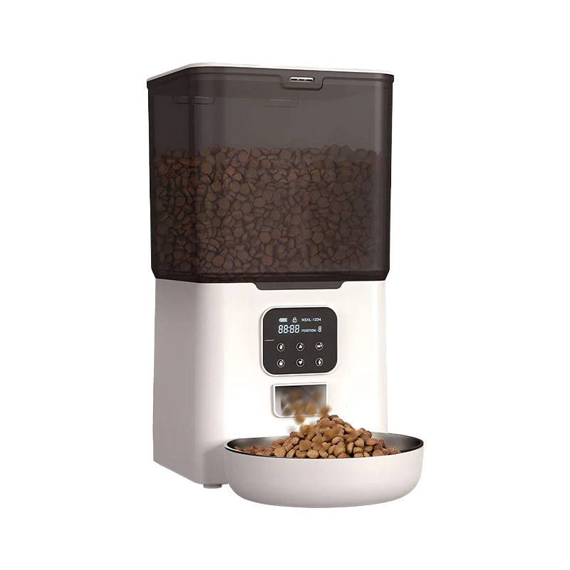 

Automatic 5.6L Cat Feeder Bowl Premium Pet Food Bowl with Adjustable Feature for Indoor