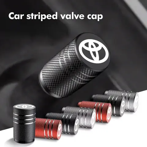 4개입 자동차 휠 타이어 밸브 캡 로고 먼지 커버 액세서리 토요타 코롤라 프리우스 타코마 복시 마크-X 하리어 랜드 크루저 러쉬용 4개입 자동차 휠 타이어 밸브 캡 로고 먼지 커버 액세서리 토요타 코롤라 프리우스 타코마 복시 마크-X 하리어 랜드 크루저 러쉬용