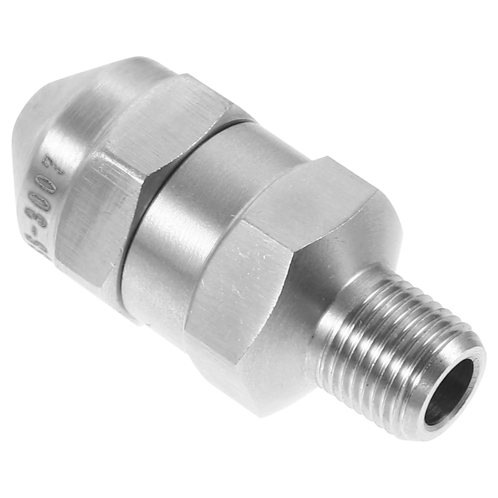 

High Pressure Stainless Steel Car Wash Nozzle Solid Cone Spray Tip Outdoor Cleaning Water Spray Nozzle Metal Sprayer,